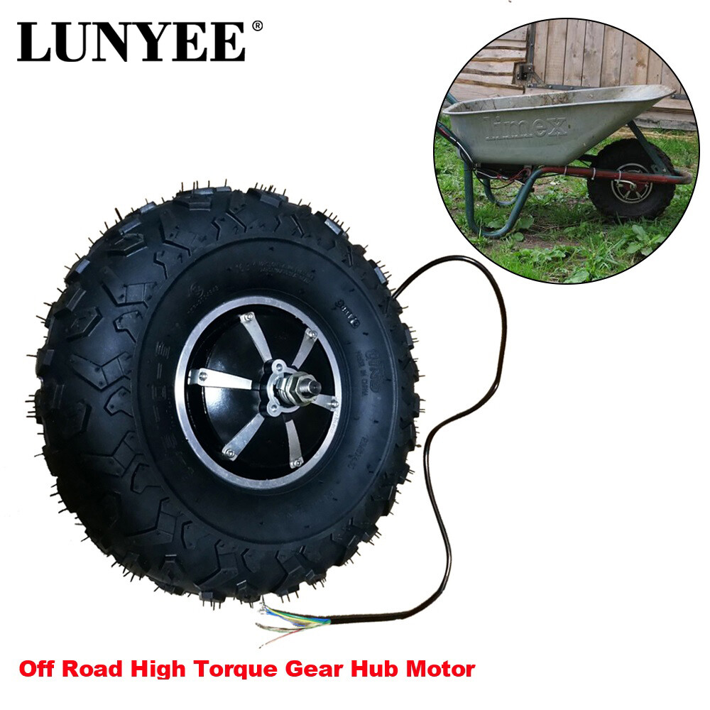 14.5 Inch Geared Motor Electric Wheelbarrow Motor Electric Scooter Snowmobile