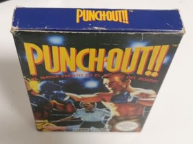 PUNCH-OUT NINTENDO NES PAL ESPA&Ntilde;A ESP COMPLETO VER FOTOS RARO DE VER PUNCH OUT