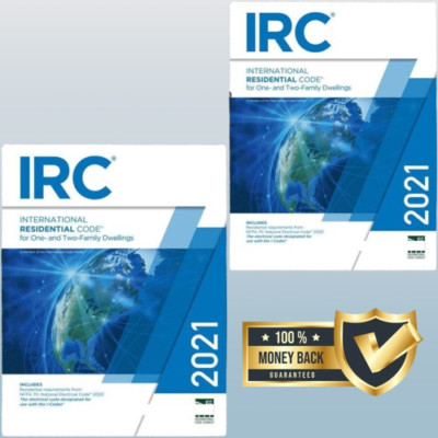 IRC 2021 International Residential Code 2021 Fast Delivery