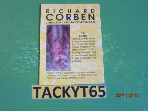 RICHARD CORBEN 1993 SINGLE CARD(S) NEW YOU CHOOSE - Picture 30 of 112