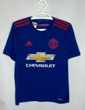 MANCHESTER UNITED 2016 2017 AWAY ADIDAS JERSEY SHIRT SIZE YL 13-14Y
