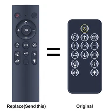 For JR Home Paramount Hastings Electric Fireplace Replacement Remote Control