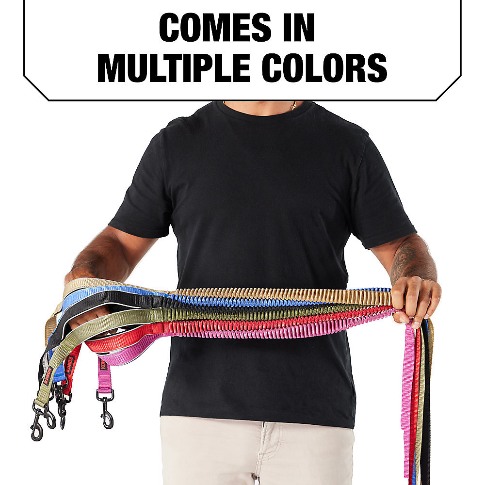 KONG Hands Free BUNGEE Dog Leash Padded Durable Traffic Handle 6