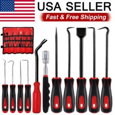 11PCS Precision Pick & Hook Set with Scraper and Magnetic Telescoping Tool Kit