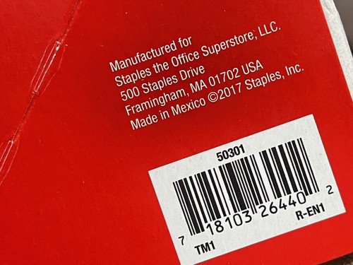 400+ Staples 50301 Gummed #10 Business Envelope 4 1/8" x 9 1/2" White Wove(EO) - Picture 4 of 7