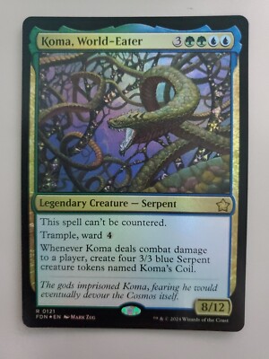 MTG Koma, World-Eater Foundations 0121 Foil Rare