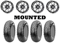 Kit 4 Cst Lobo Tires 27x10-14 On Sti Hd3 Machined Wheels 550 Kit 4 Cst Lobo Tires 27x10-14 On Sti Hd3 Machined Wheels 550