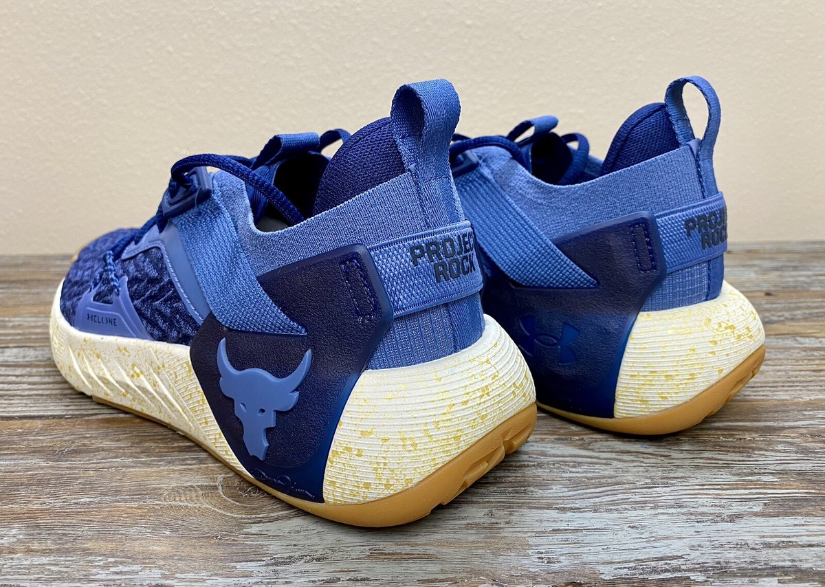 Under Armour Project Rock 6 Blue Gym Training Shoes 3026534