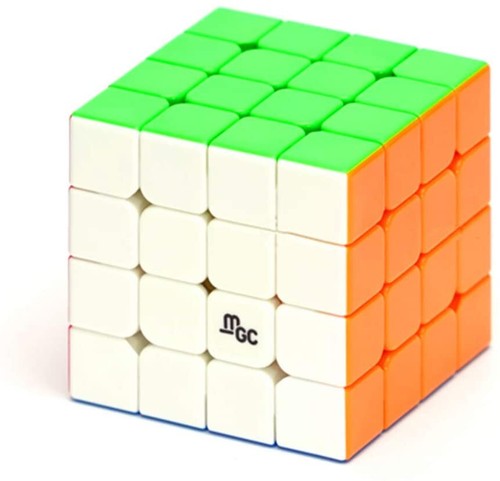 YJ MGC 4x4 M Magnetic Stickerless Speed Cube Puzzle Toys Ship from USA - Picture 2 of 4