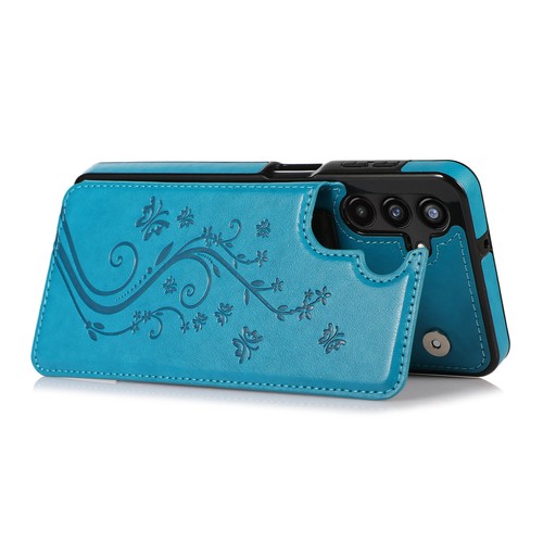 Funda trasera delgada floral con soporte para tarjetas billetera a prueba de golpes para Samsung A15/A16/A54/A55 - Imagen 21 de 63