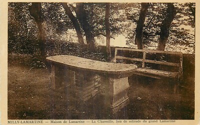 07 MILLY-LAMARTINE LA CHARMILLE PLACE DE SOLITUDE DU GRAND LAMARTINE