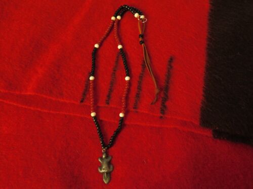 Herren Halskette Sammlerstück Original Schmuck Hudson Bay (HB) gestempelt Biber - Bild 4 von 4