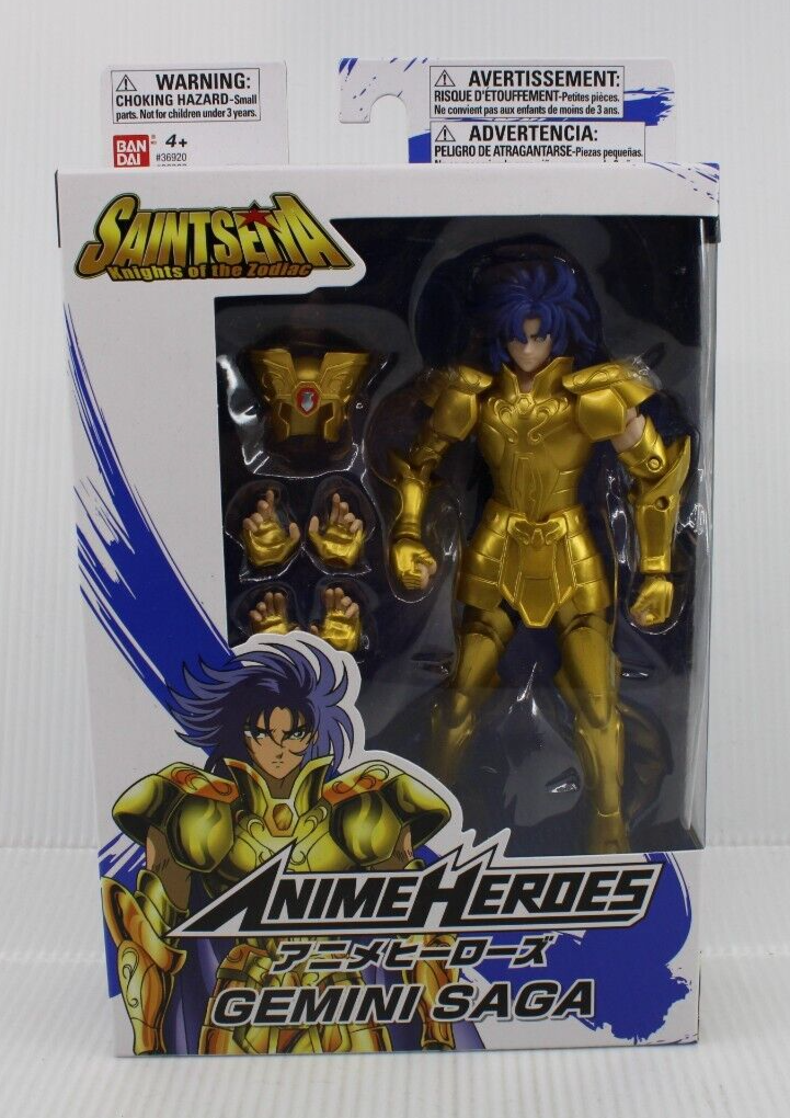 Anime heroes Saint Seiya The Knights Of The Zodiac Gemini Saga Articulated  Figure