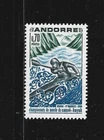 FRENCH ANDORRA. Year: 1969. Theme: CANOA-KAYAK.