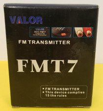VALOR ACC-FMT7 7 CHANNEL FM TRANSMITTER AUDIO IMPUT 10K OHM