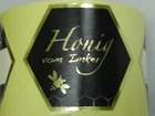 (6ct/pcs) 2x100 ApiSina honey labels, honey label for 500g neutral jars, beekeeping