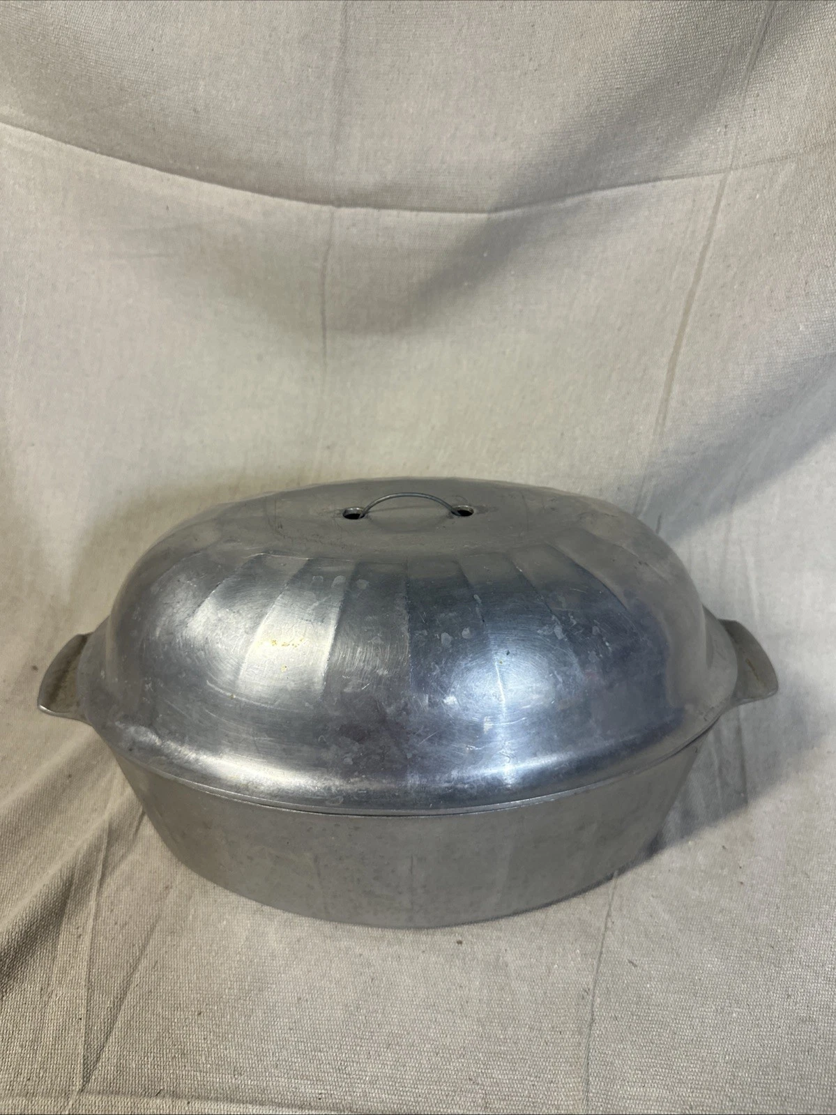 Household Institute Aluminum Dutch Oven Roasting Pan 13 X 9 OVAL holiday chef