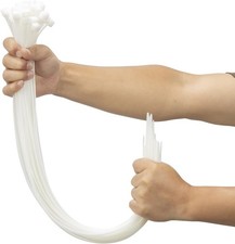 Heavy duty extra long cable ties UV resistant