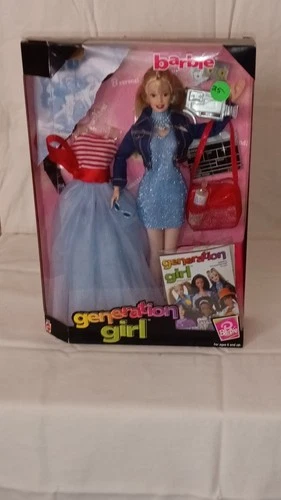 Vintage Mattel Generation Girl Barbie Doll Blonde Blue Eyes 1999 NIB