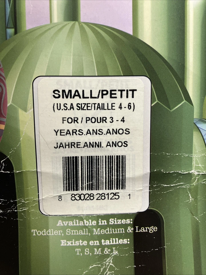 NUEVO CON ETIQUETAS VESTIDO DE LENTEJUELAS DOROTHY DEL MAGO DE OZ RUBÍES CON LAZOS PARA EL CABELLO DISFRAZ 4-6 Pequeño Foto 2 de 4