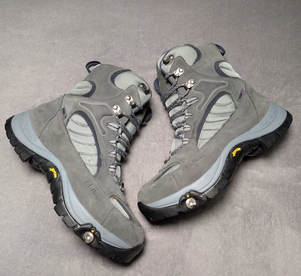 LL Bean Mens 9 Waterproof Hiking Boots Primaloft 200g Insulation TEK 2.5 TSL SYS