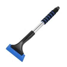  Ice Scraper for Car Windshield Window, Scratch Free Silicone Ice Snow Blue