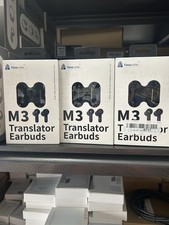 M3 Translator Earbuds Wireless Real-Time Translation Bluetooth Earphones 3-in-1