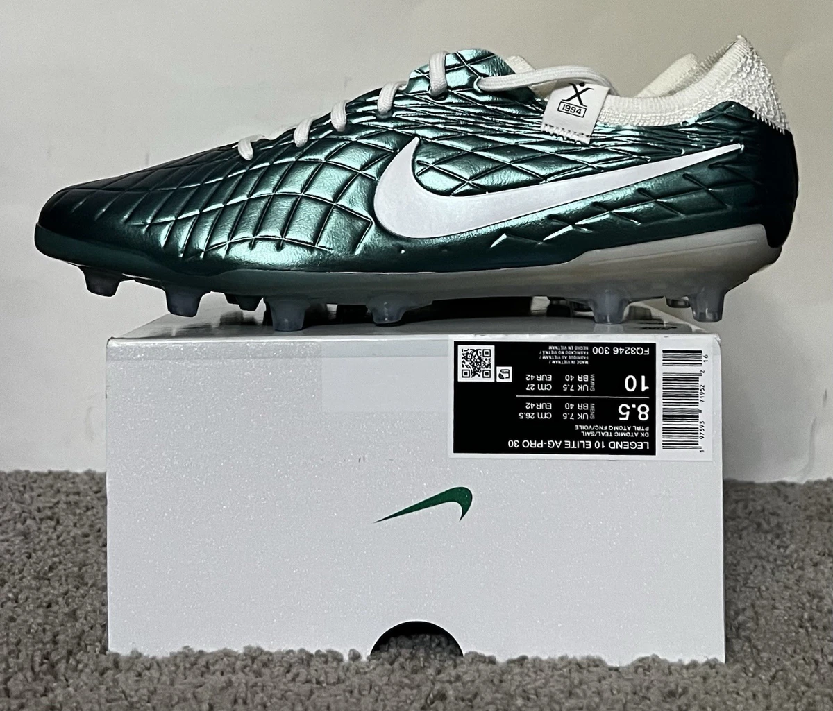 Nike Tiempo Legend 10 Elite AG-Pro Emerald for Sale | Authenticity