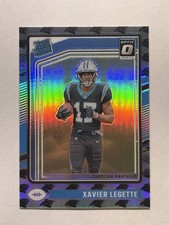 2024 Panini Donruss Optic Rated Rookie Xavier Legette #299 Team Logo Prizm /32 