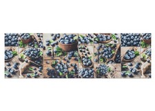 Tappeto Passatoia Cucina Antiscivolo Antimacchia Digitale Sprinty Mirtilli