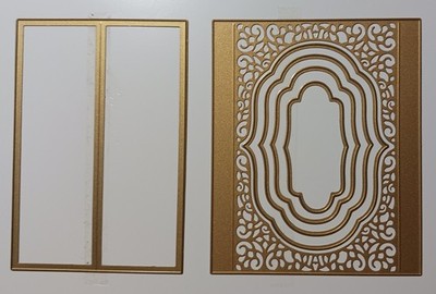 Anna Griffin Tunnel Card Dies Set & Instruction Sheet