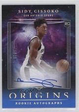 2023-24 Panini Origins Rookie Auto Blue 46/49 Sidy Cissoko #RA-SCS Auto 14lt