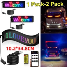 Car LED APP Programmable Showcase Message Sign Scrolling Display Lighting Board