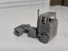 Ho Scale International Transtar II Cabover Daycab Single Undecorated Kit 3d...