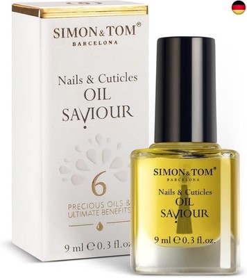 Simon&Tom - Nail Oil Saviour - Nagel und Nagelhaut Reparaturöl - 9 ml - Mit 