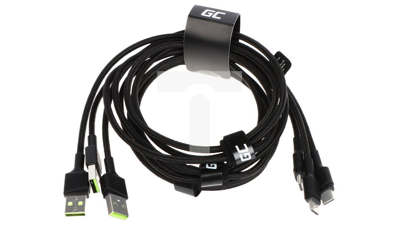 Générique Câble Usb-C À Charge Rapide Avec Led - Lot De 3 - 1,2 M - Image 2