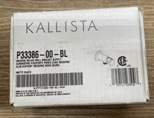 Kallista P33386-00-BL Modern Round Wall Bracket w/ Integrated Supply *PARTS*