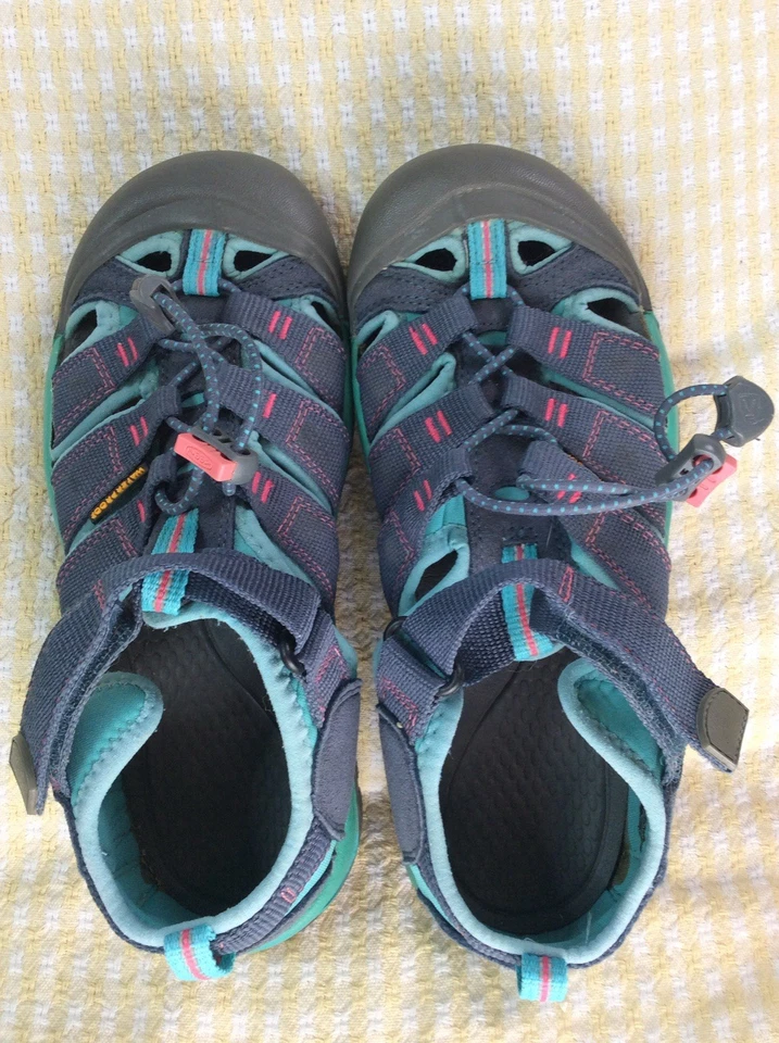 Sandalias Keen Newport H2 Rosa Turquesa Juvenil Niño Grande Talla 4 Impermeables Foto 3 de 4