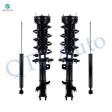 Set Front-Rear Quick Complete Strut-Coil Spring-Shock For 2011-2016 Ford Fiesta