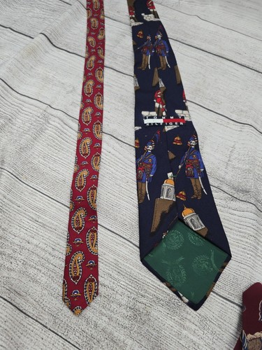 Tommy Hilfiger cravatta collo 100% seta italiana - Foto 6 di 8
