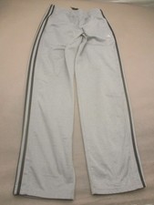 Adidas Size M Womens Gray Pockets Drawstring Pull On Straight Sport Pants 090