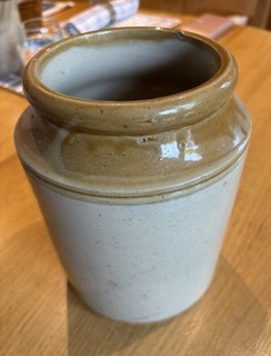 Stoneware Storage Pot