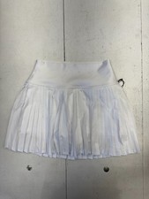 Alo Yoga White Grand Slam Athletic Tennis Skirt Womens Size Small