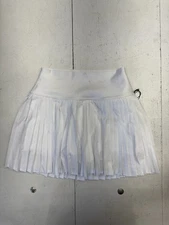 Alo Yoga White Grand Slam Athletic Tennis Skirt Womens Size Small