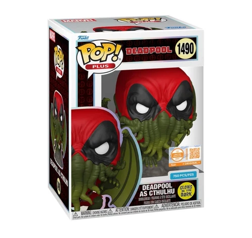 Pop! Plus Deadpool as Cthulhu (Glow) with Pop! Protector - CONFIRMED ORDER
