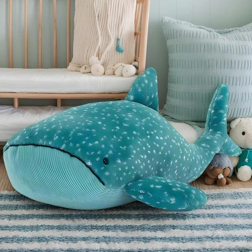 Gobfrey Whale Shark AUTHENTIC Blue Ocean Lovey Soft Plush Toy New - Bild 7 von 8