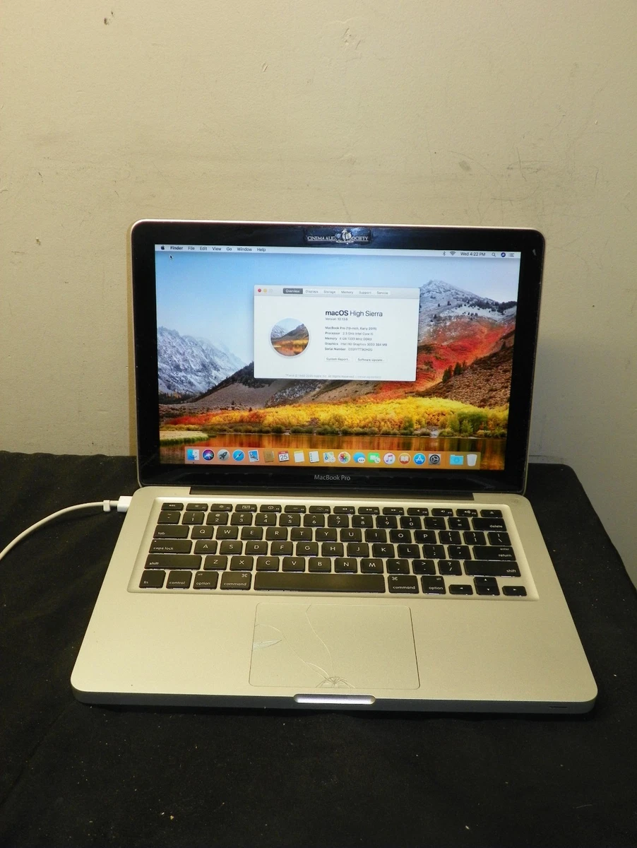 2011 Apple MacBook Pro 13.3 Inch Laptops for sale | eBay