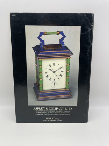 Exhibition Of Rare Carriage Clocks Catalogue Asprey & Company 1975 - Picture 2 of 5
