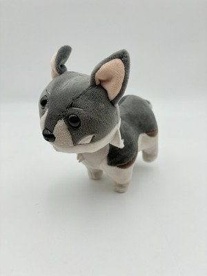 RWBY Ruby Rose Dog Plush Zwei Gray White Rooster Teeth Japan Anime 10 