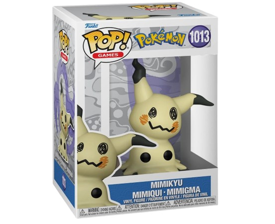 Figura - Pokemon: Funko Pop! Games - Mimikyu (vinyl Figure 1013)